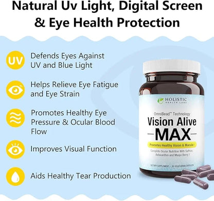 Vision Alive Max with 8 Natural 2020, Bilberries, c3g from (30 Count 2))