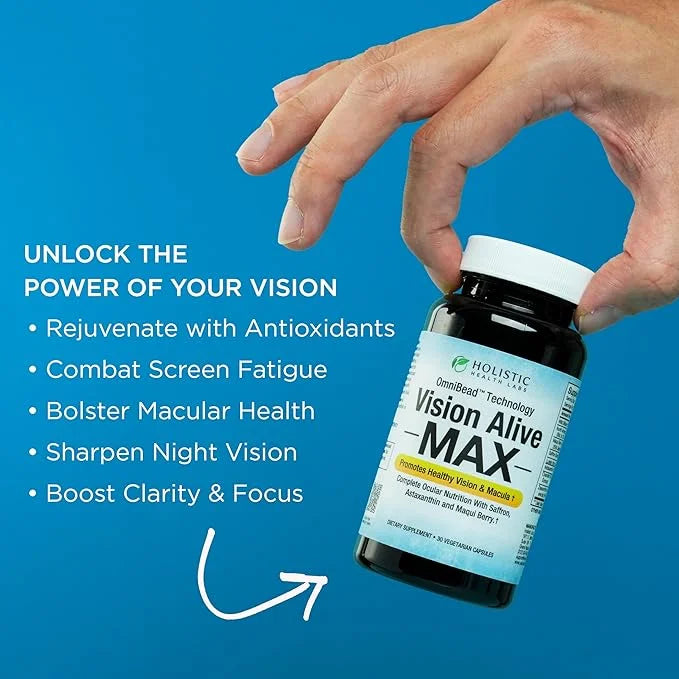 Vision Alive Max with 8 Natural 2020, Bilberries, c3g from (30 Count 2))