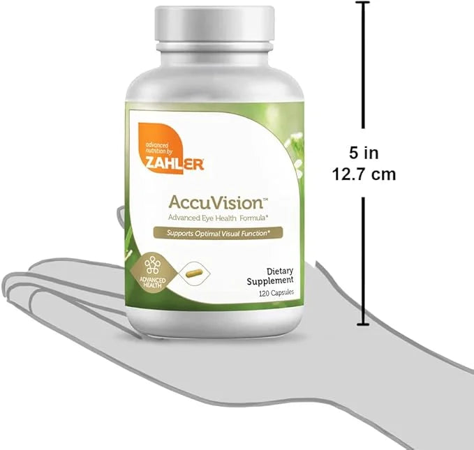 Zahler AccuVision, Advanced Eye Health Formula, 120 Capsules