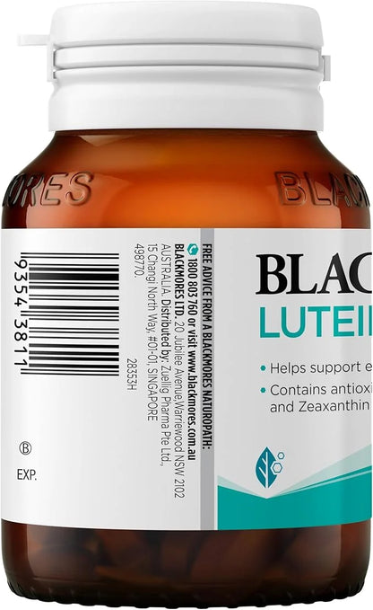 Blackmores Lutein Defence 60 Tablets Help 1PCS Chinese