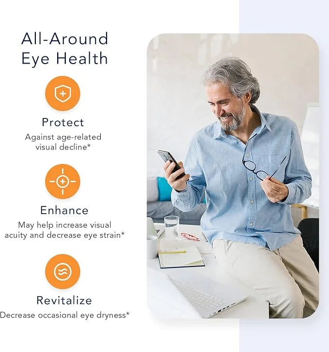 OS2 Ocular Support Solution 90Ct, Eye AREDS2, Vit Omega-3, Lutein
