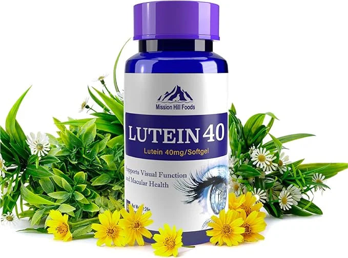 Mission Hill Foods– Lutein 40mg + 2mg Quick 60 Count 2 Month