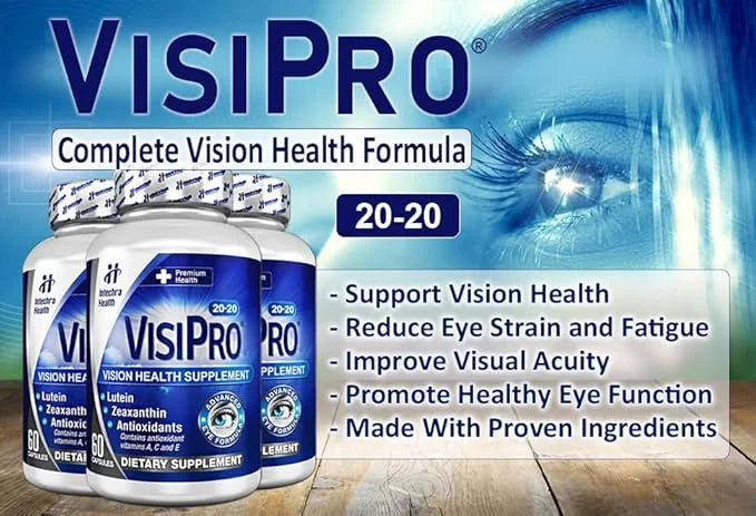 VISIPRO® 20-20 New Vision Health Supplement 60 Veggie