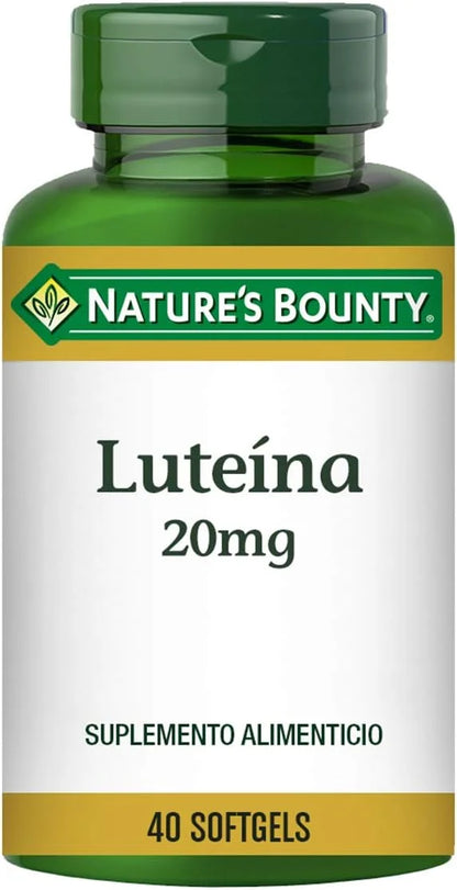 Nature's Bounty Lutein, 20 mg, 40