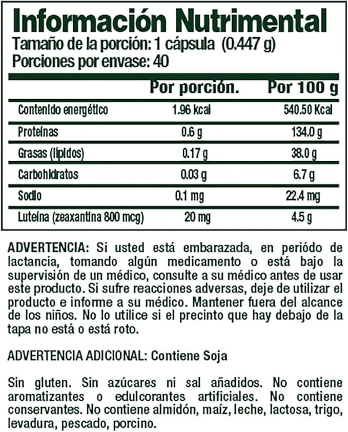 Nature's Bounty Lutein, 20 mg, 40