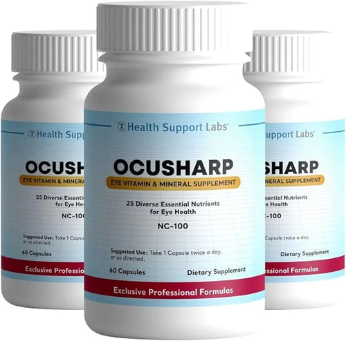 Ocusharp Vision Health Formula with Zeaxanthin, 60 Capsules (3)