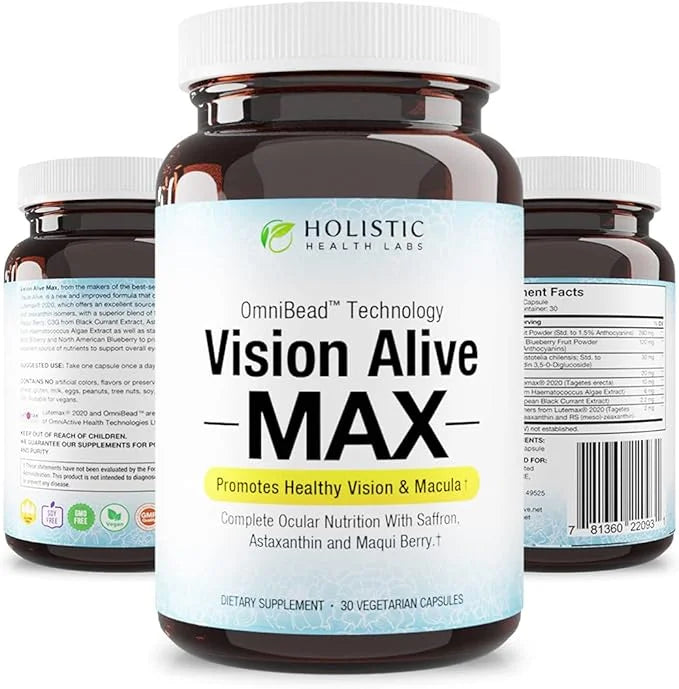 Vision Alive Max with 8 Natural 2020, Bilberries, c3g from (30 Count 1))