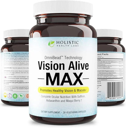 Vision Alive Max with 8 Natural 2020, Bilberries, c3g from (30 Count 1))
