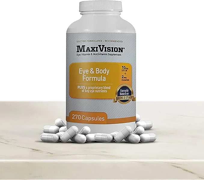 MaxiVision® Eye & Body Formula 2 Study 270 Eye 1 Bottle