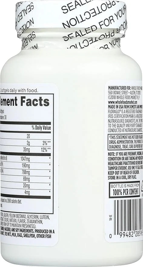 Whole Foods Market, Omega Eye Care, 60 ct