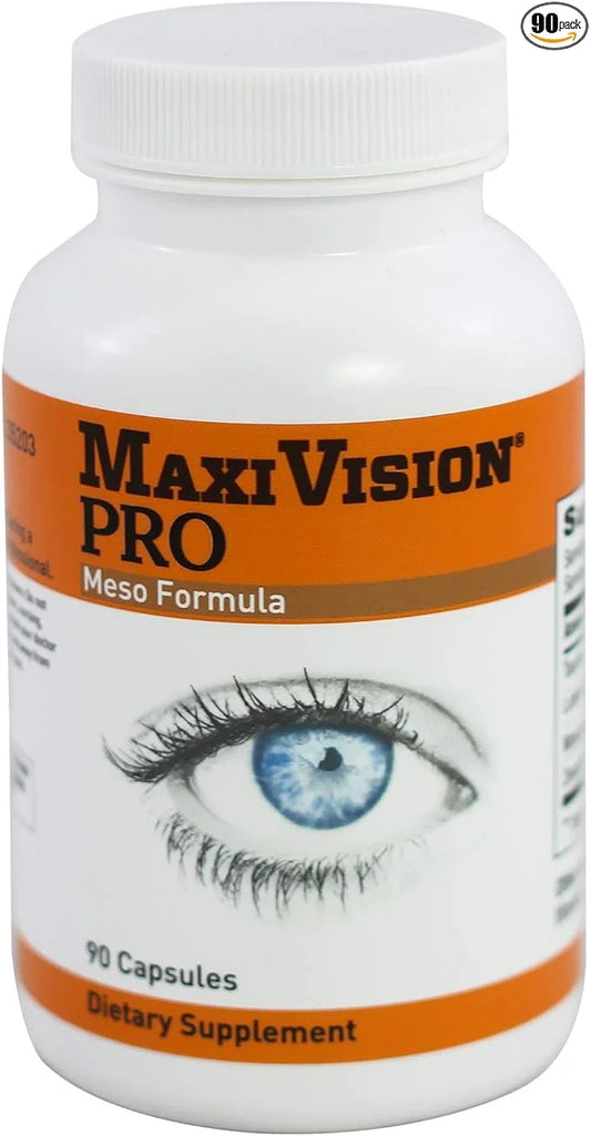 MaxiVision® PRO Meso Formula 90 Capsules, 1 Bottle