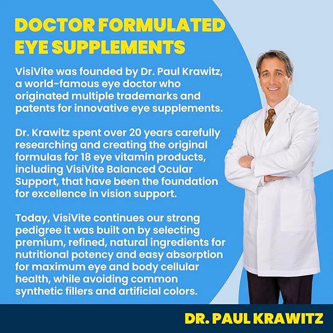 Eye Vitamins - VisiVite Doctor Formulated
