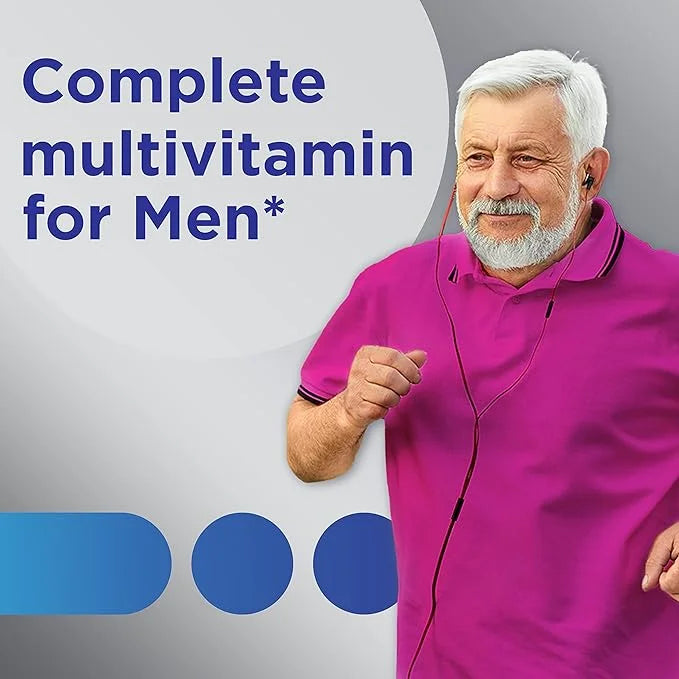 Centrum Silver Men's 50+ Multivitamin D3, B-Vitamins, 200 Tablets