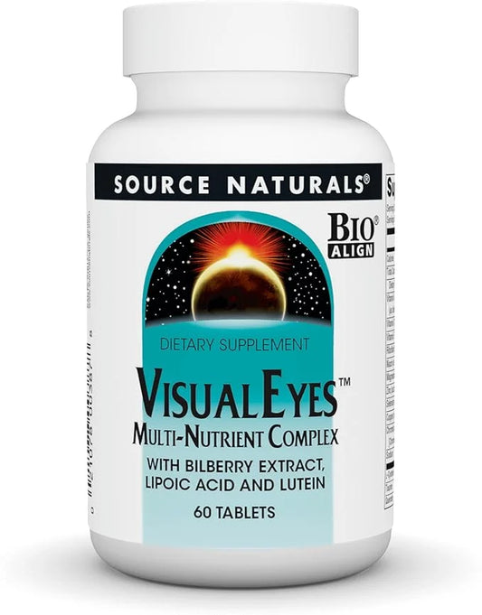 Source Naturals Visual Eyes Dietary Supplement 60 Tablets