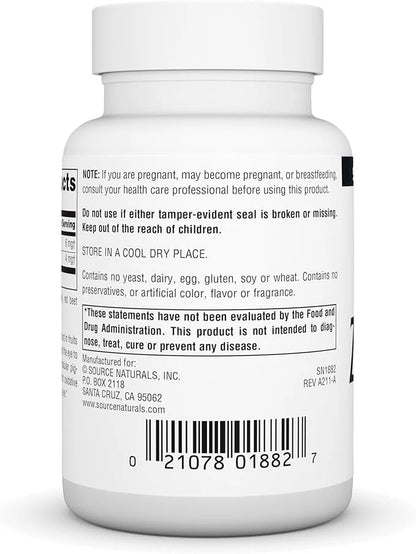 Source Naturals Zeaxanthin with Lutein, Antioxidant 10 mg 60 Capsules