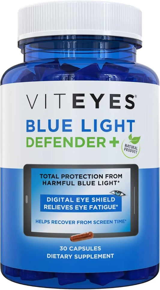 Viteyes Blue Light Defender+ Supplement Capsules, 30 Capsules