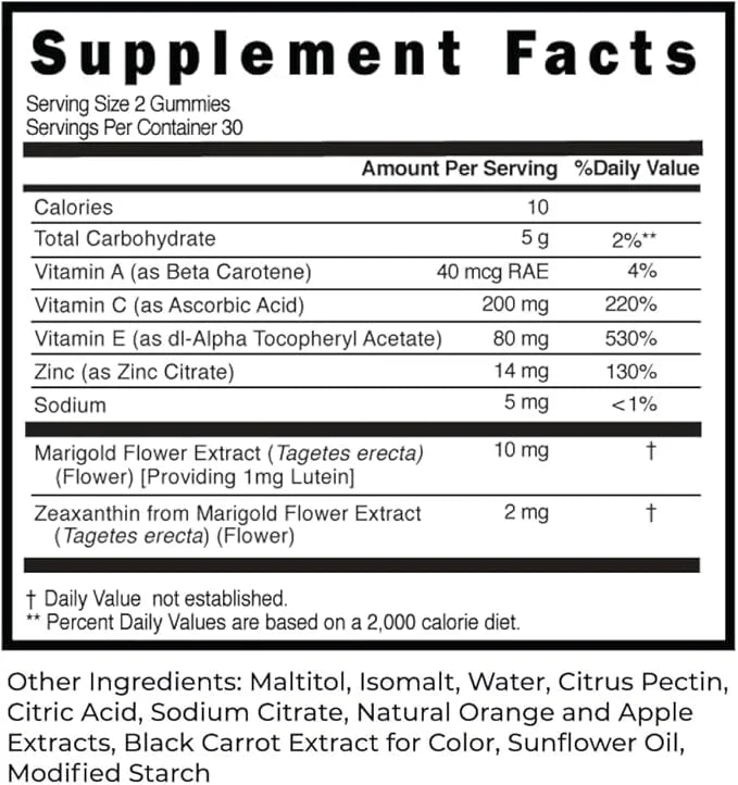 Blue Light Defense Vitamins for Eyes (60 Count 2)