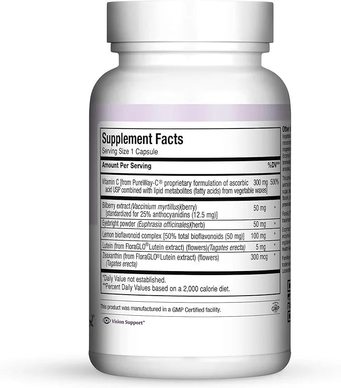 Maxi Health Bilberry Supreme with Eyebright 120 Count