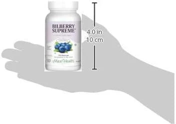 Maxi Health Bilberry Supreme with Eyebright 120 Count