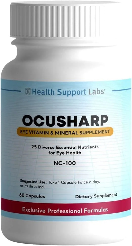 Ocusharp Vision Health Formula with Zeaxanthin, 60 Capsules (1)