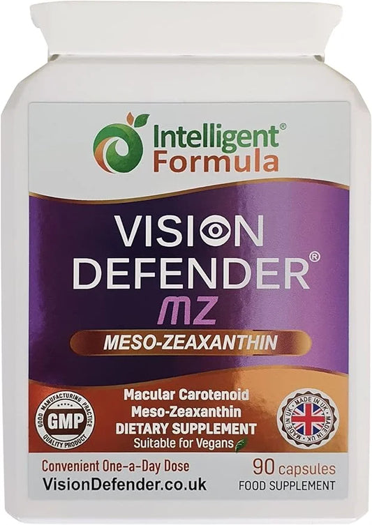 Vision Defender Meso Zeaxanthin Vegan Eye (90 capsules/One-A-Day)