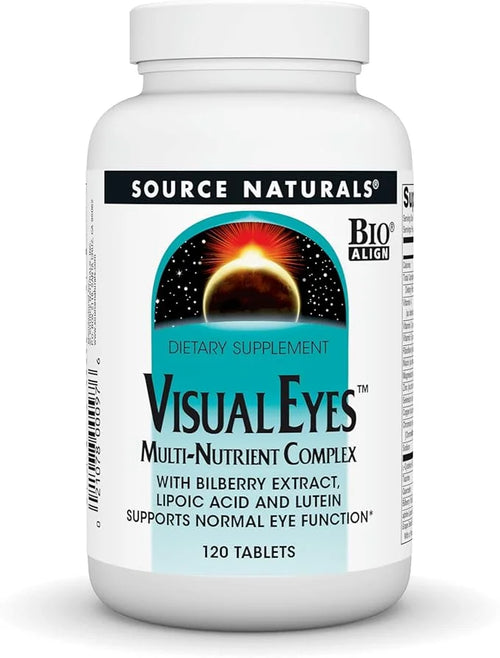 Source Naturals Visual Eyes, Multi-Nutrient Complex 120 Tablets
