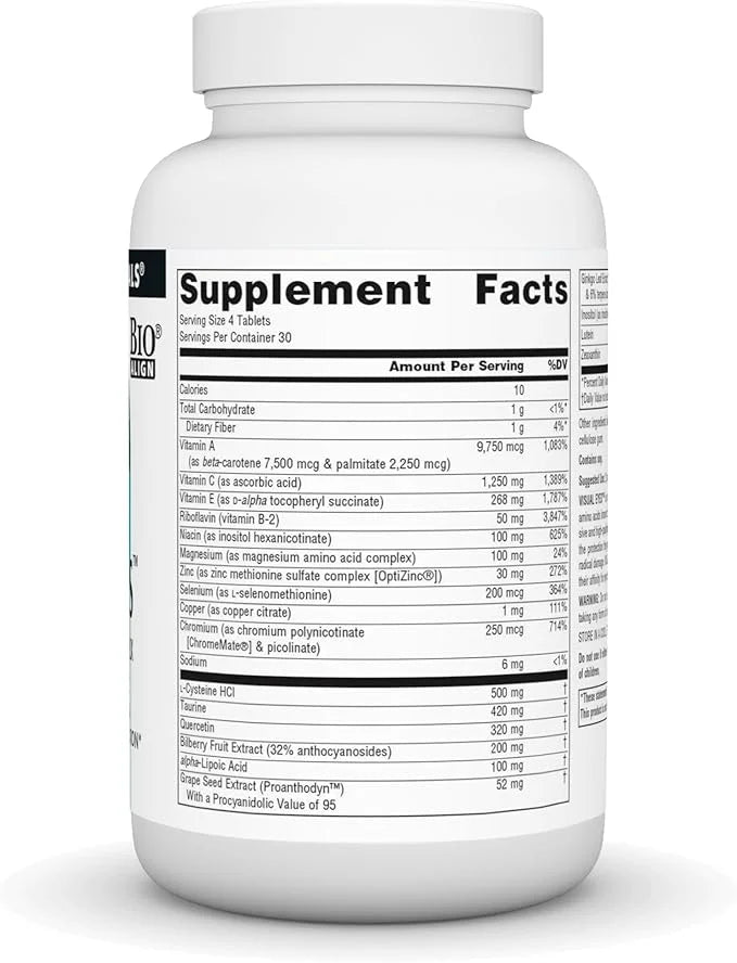 Source Naturals Visual Eyes, Multi-Nutrient Complex 120 Tablets