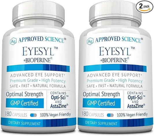 Approved Science EyeSyl 2 Bottles 360 Capsules