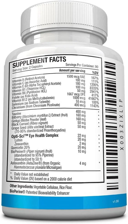 Approved Science EyeSyl 2 Bottles 360 Capsules