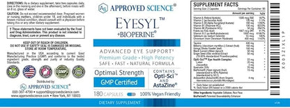 Approved Science EyeSyl 2 Bottles 360 Capsules