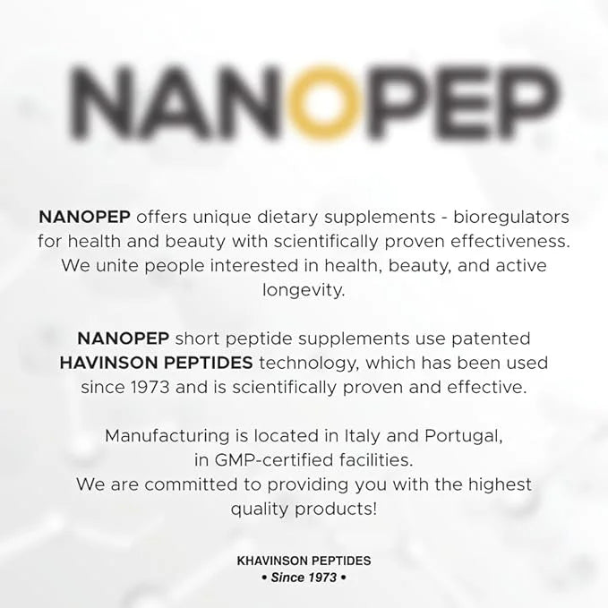 Nanopep Natura Sanat Vision Health Formula 60 capsules