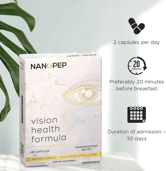 Nanopep Natura Sanat Vision Health Formula 60 capsules