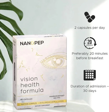 Nanopep Natura Sanat Vision Health Formula 60 capsules