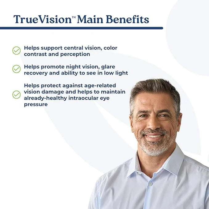 True-Vision Eye Health Supplement 20mg - (30 Veggie