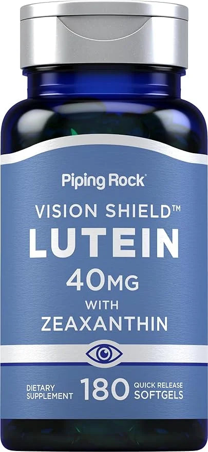 Piping Rock Lutein & Zeaxanthin 40mg 180 Softgels