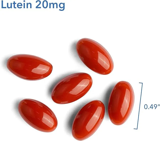 Allergy Research Group Lutein Supplement 20mg Lutein 60 Count