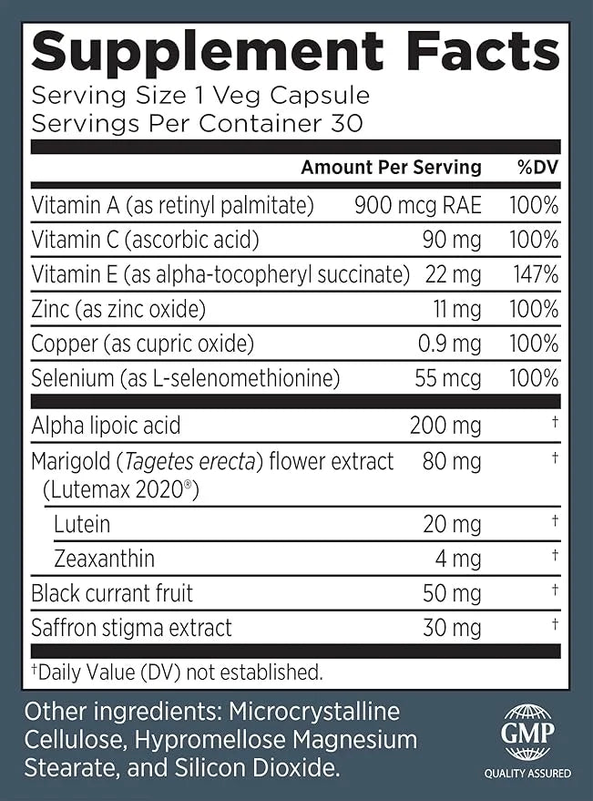 Primal Health Bright Eyes Complete 30 Capsules