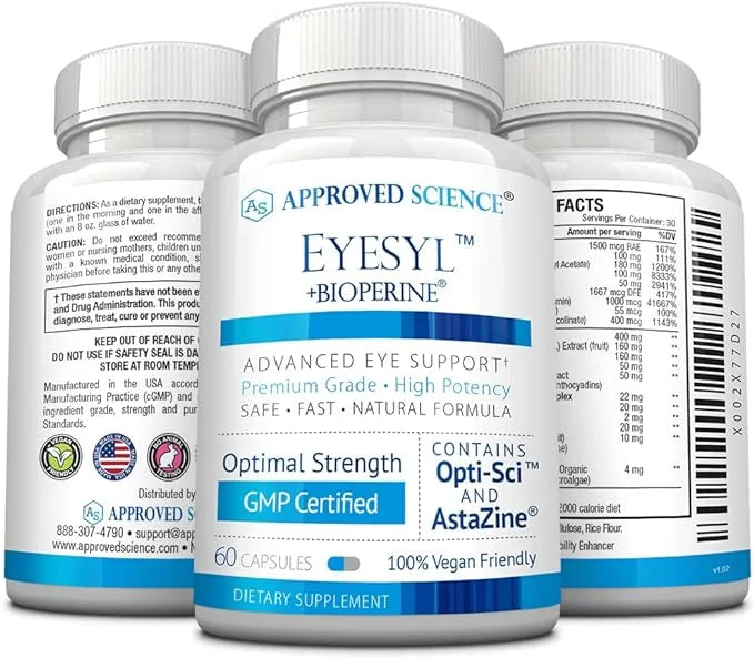 Approved Science EyeSyl 1 Month 60 Capsules