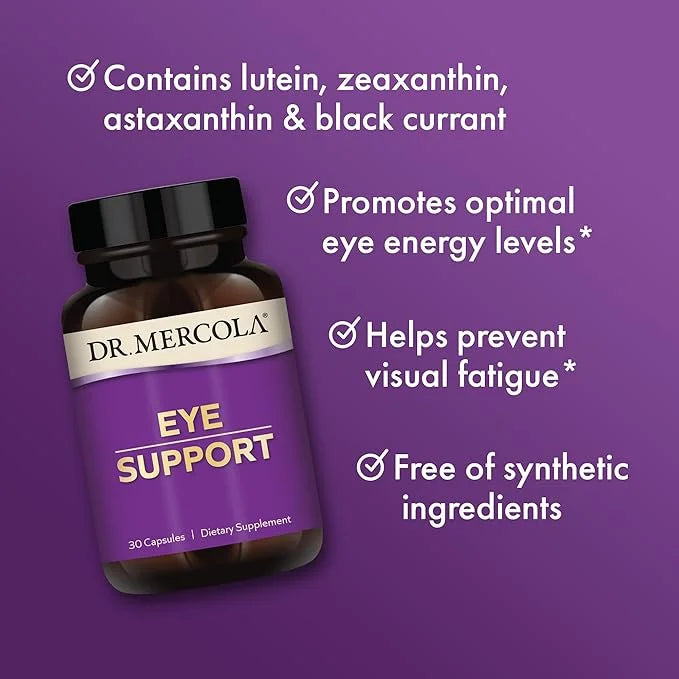 Dr. Mercola Eye Support, 30 Servings (30 Capsules),