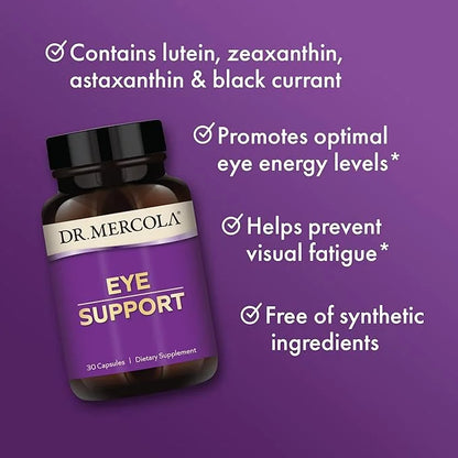 Dr. Mercola Eye Support, 30 Servings (30 Capsules),