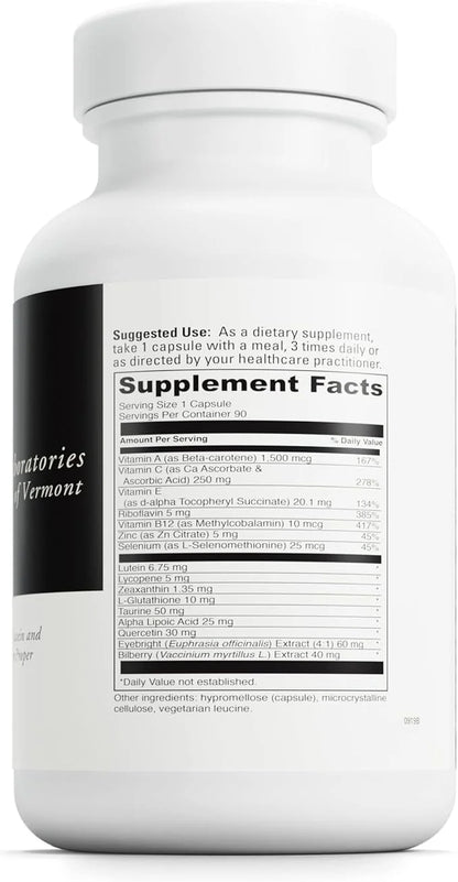 DAVINCI Labs Healthy Eyes 90 Vegetable