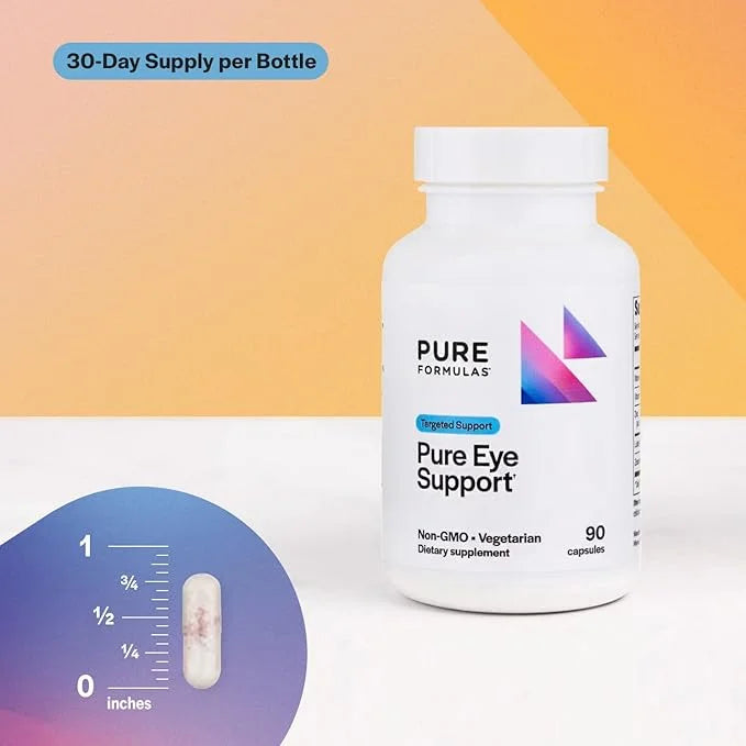 PureFormulas Pure Eye Support 90 Vegetarian