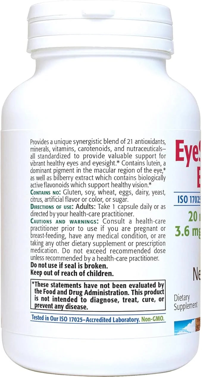 NEW ROOTS HERBAL EyeSurance Extra Multivitamin Supplement 30 Vegetable