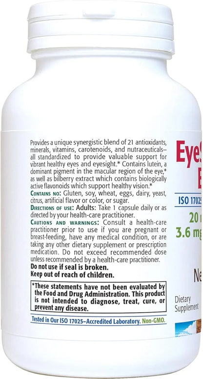 NEW ROOTS HERBAL EyeSurance Extra Multivitamin Supplement 30 Vegetable