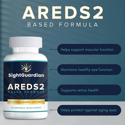 AREDS2 Based Eye Vitamin-Mineral Supplement (120 60 Day AREDS2 Based