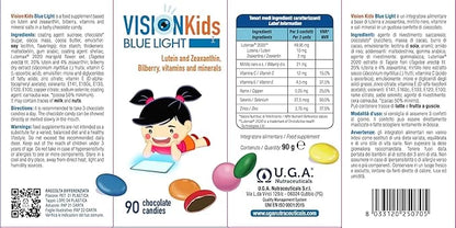 omegor Vision Kids Blue Light Children’s 90 Chocolate