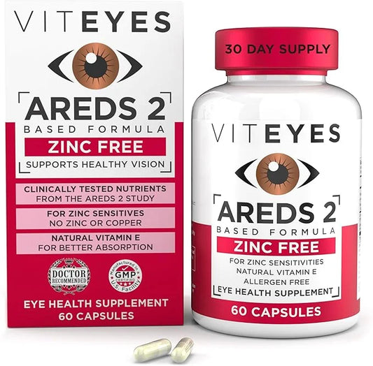 Viteyes AREDS 2 Zinc Free Macular 60 Ct