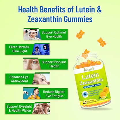 Eye Vitamins Lutein & Zeaxanthin Gummies, 120 Count