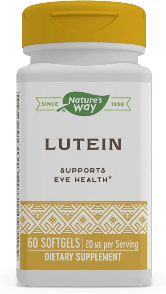 Nature's Way Lutein, Supports Eye Health*, 60 Soft
