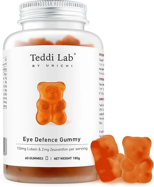 Unichi Eye Health Gummy, Lutein and 60 Count